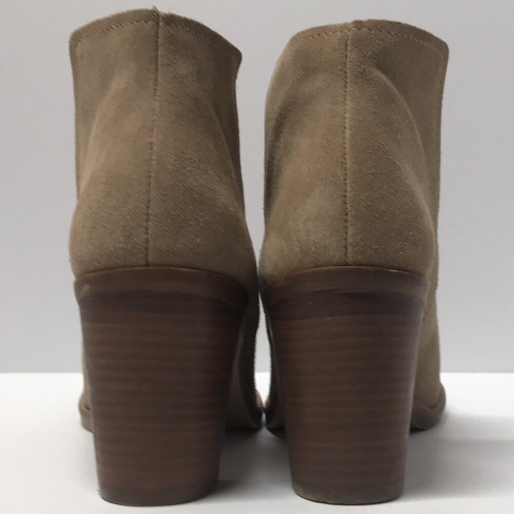 Dolce Vita Spade Booties in Mushroom Suede - Picture 7 of 16